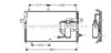 DAIHA 8845087106000 Condenser, air conditioning